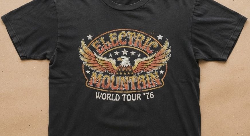 Y2K Graphic Tee — L — detail view